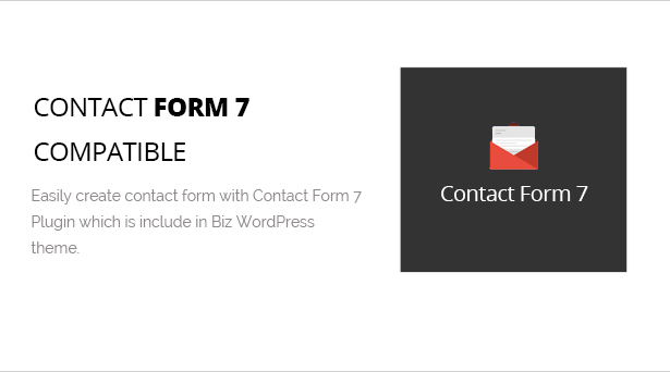 Contact Form 7 Plugin Supported