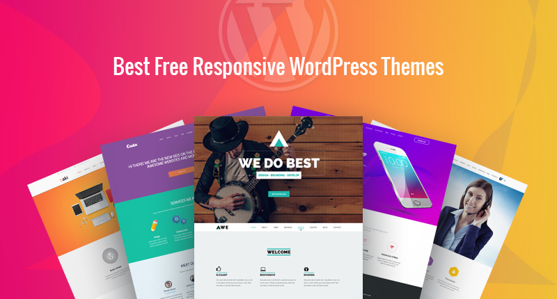 50 best free responsive WordPress themes