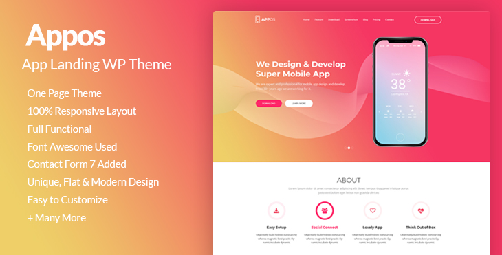 Appos Multi purpose Apps Landing Wordpress Theme CodexCoder Appos Multi purpose Apps Landing Wordpress Theme CodexCoder