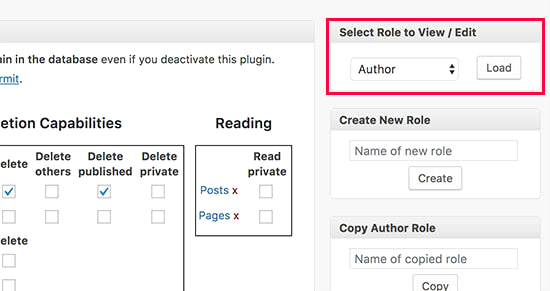 how to prevent deleting post from author in WordPress