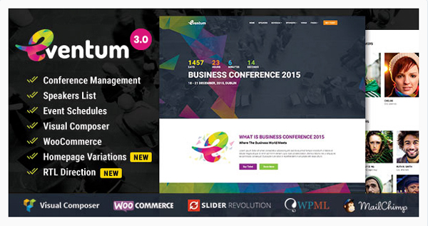 Best WordPress Theme for Event and Conference
